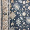 GRANADA Bohemian Turkish Carpet AH473 :MULTY NAVY CREAM 150x220 cm Modern Majlis Carpet
