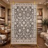 GRANADA Bohemian Turkish Carpet AH473 :VIZON CREAM 50x80 cm Small Mat