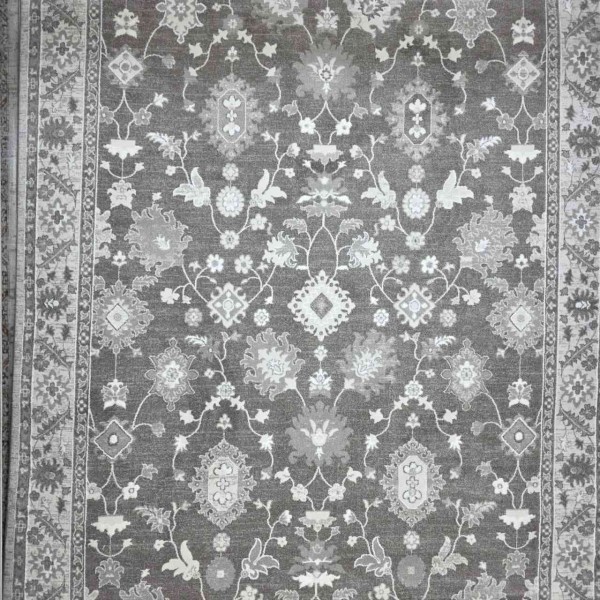 GRANADA Bohemian Turkish Carpet AH473 :VIZON CREAM 50x80 cm Small Mat