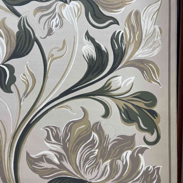 LORIN Turkish Rug Korean Design A404A Cream Green - 50x80 cm Small Mat