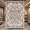 Turkish VELOURA Rug A454A Sky TILE Size 300*400