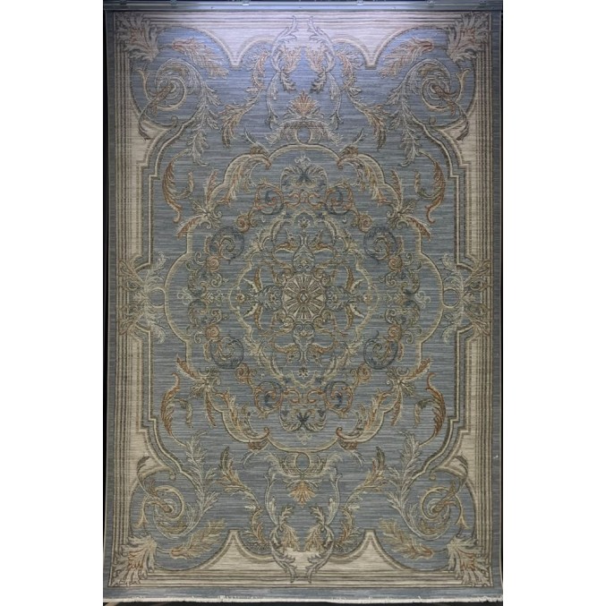 سجاد بوهيمي تركي اثينا 40083A سماوي مقاس 100*300