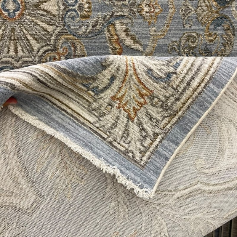 سجاد بوهيمي تركي اثينا 40083A سماوي مقاس 200*200