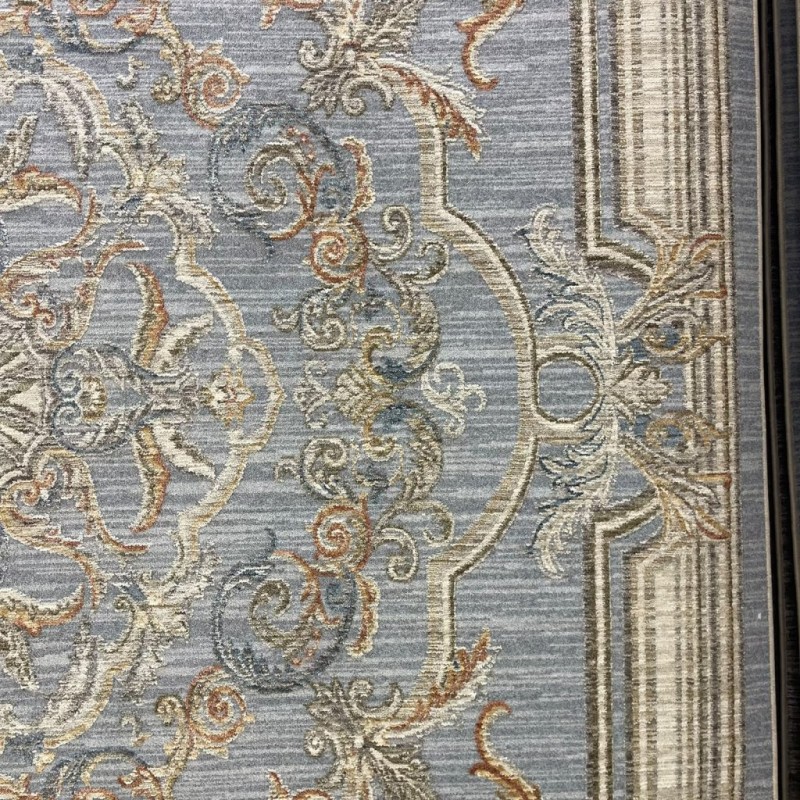 سجاد بوهيمي تركي اثينا 40083A سماوي مقاس 200*200