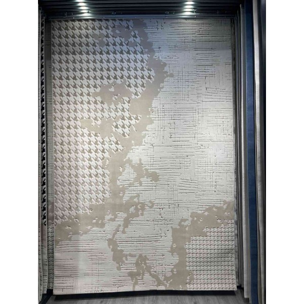 سجاد مودرن انتيك تركي N0628C بيج غامق مقاس 250*350