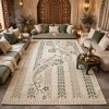 سجاد الهبه نقش نجدي تركي خيال M0014A اخضر مقاس 300*500