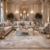 Modern olaya Turkish rugs R0409A GOLDEN Size 150*220