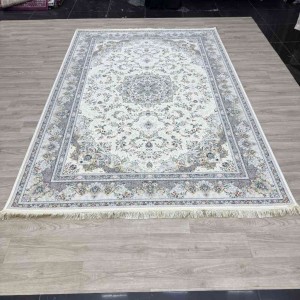 سجاد ايراني عجمي لون كريم مقاس 300*400