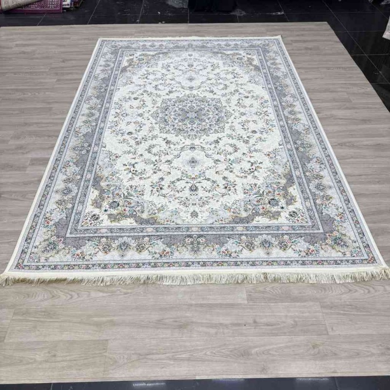 Iranian Persian carpet sky Cream color size 300*400
