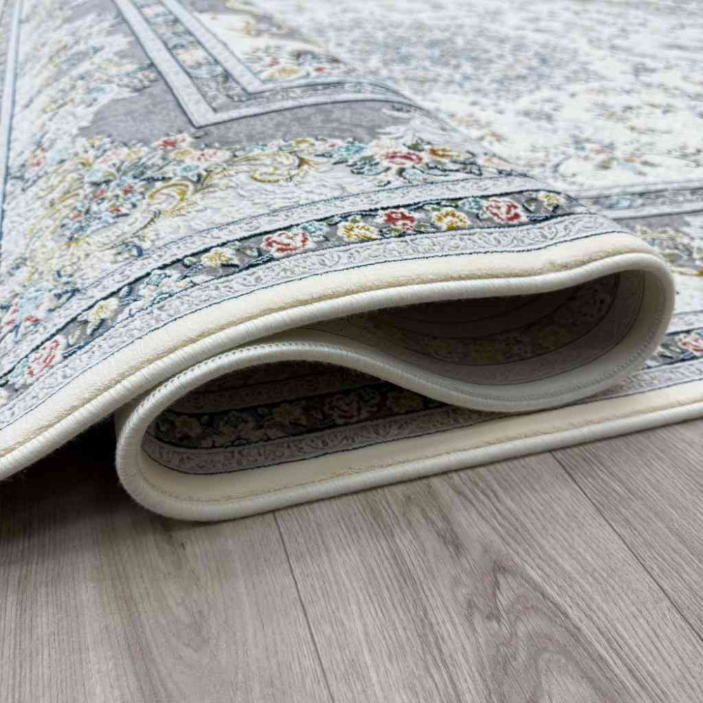 سجاد ايراني عجمي لون كريم مقاس 200*300