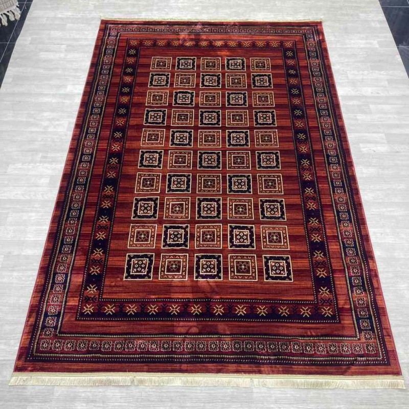 سجاد بخارى تركي p1140 احمر مقاس 300*400
