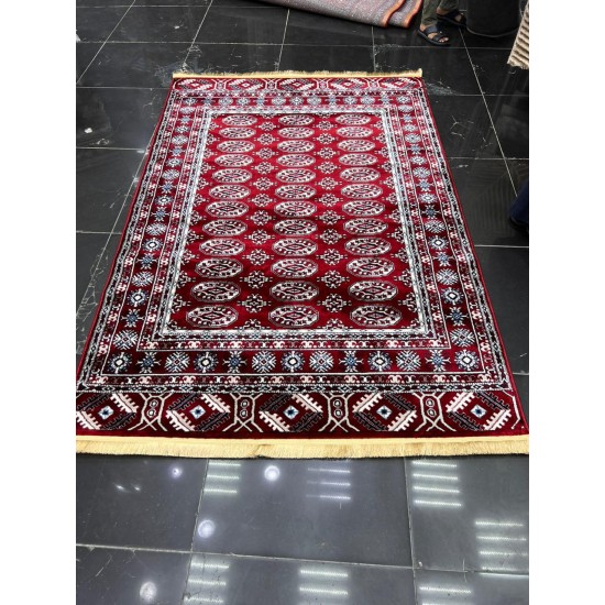 Turkish Bukhara carpet 0607 red size 150*220