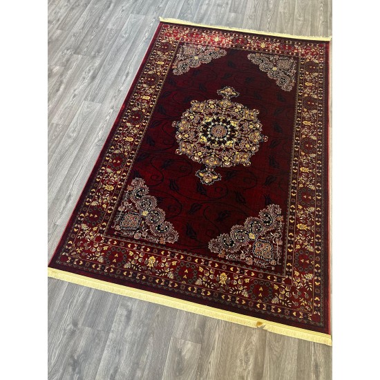 Turkish Bukhara carpet p0916 red size 400*500