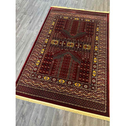سجاد بخارى تركي P1138 احمر مقاس 100*300