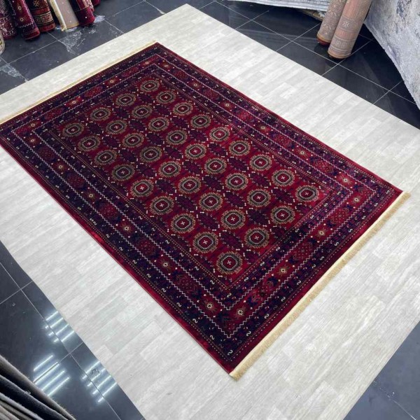 Turkish Bukhara carpet P0855 red size 250*350