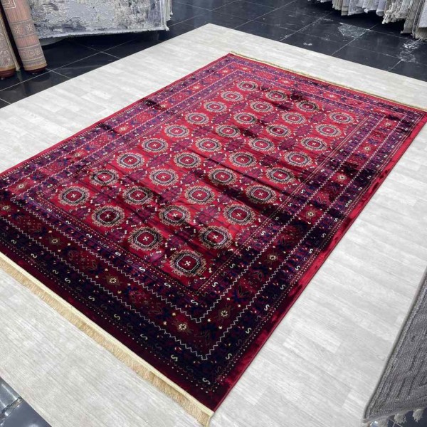 Turkish Bukhara carpet P0855 red size 250*350