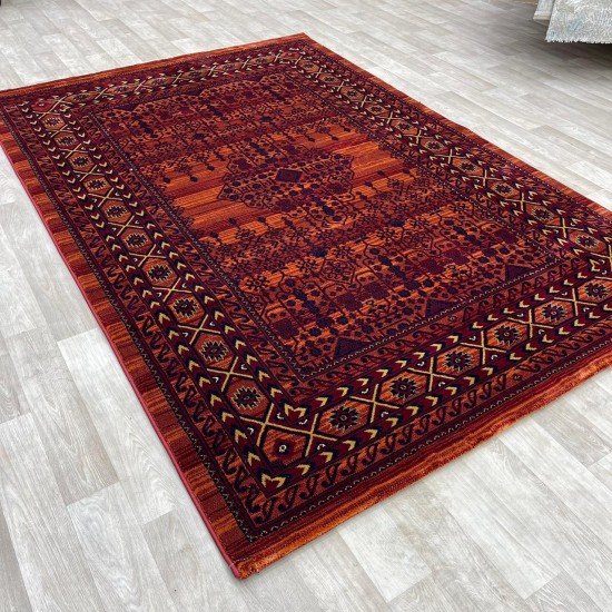Turkish Bukhara carpet p1139 red size 300*400