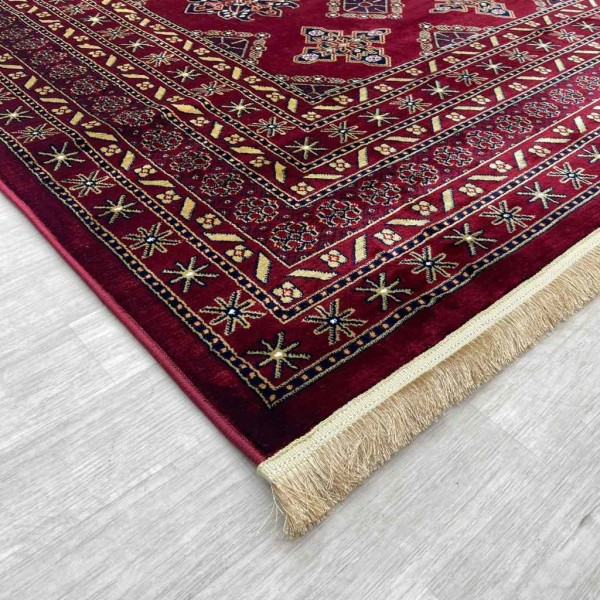 سجاد بخارى تركي p0822 احمر مقاس 100*300