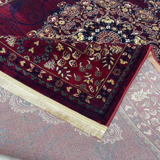 Turkish Bukhara carpet p0916 red size 400*500