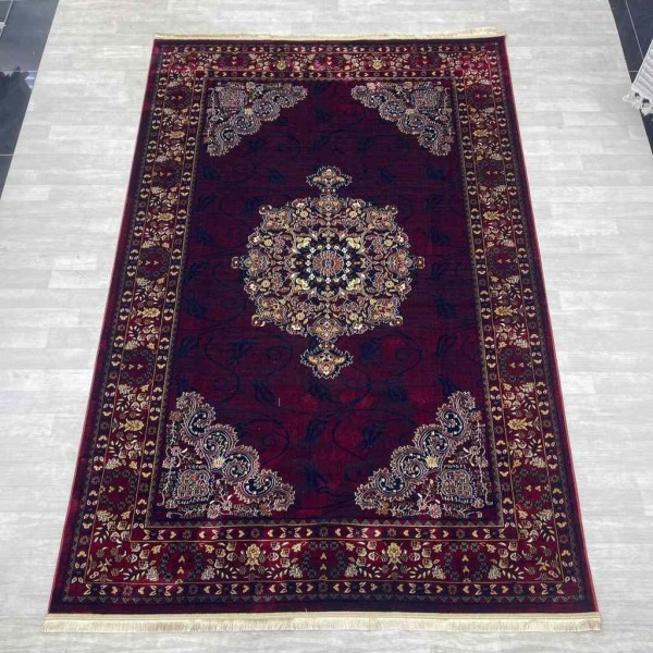 Turkish Bukhara carpet p0916 red size 100*200