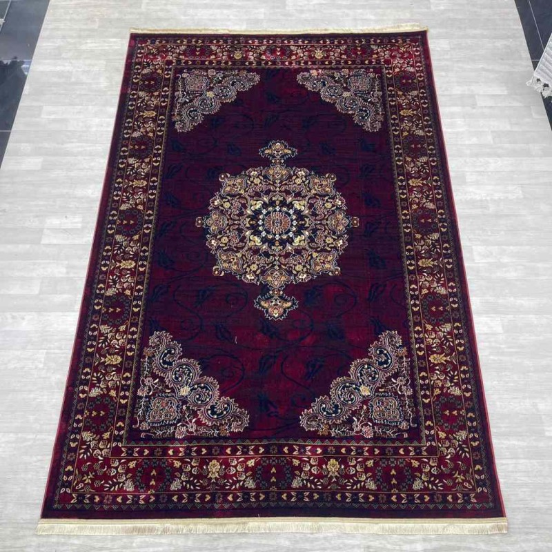 Turkish Bukhara carpet p0916 red size 100*200