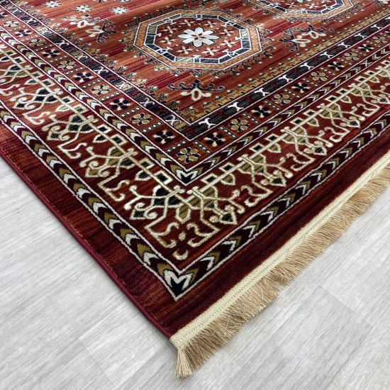 Turkish Bukhara carpet p1137 red size 300*400