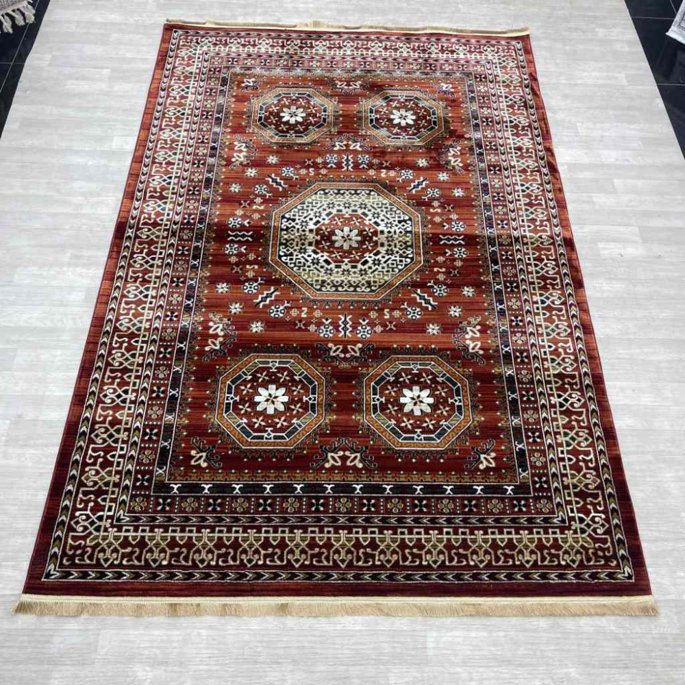 سجاد بخارى تركي p1137 احمر مقاس 300*400
