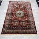 Turkish Bukhara carpet p1137 red size 400*500