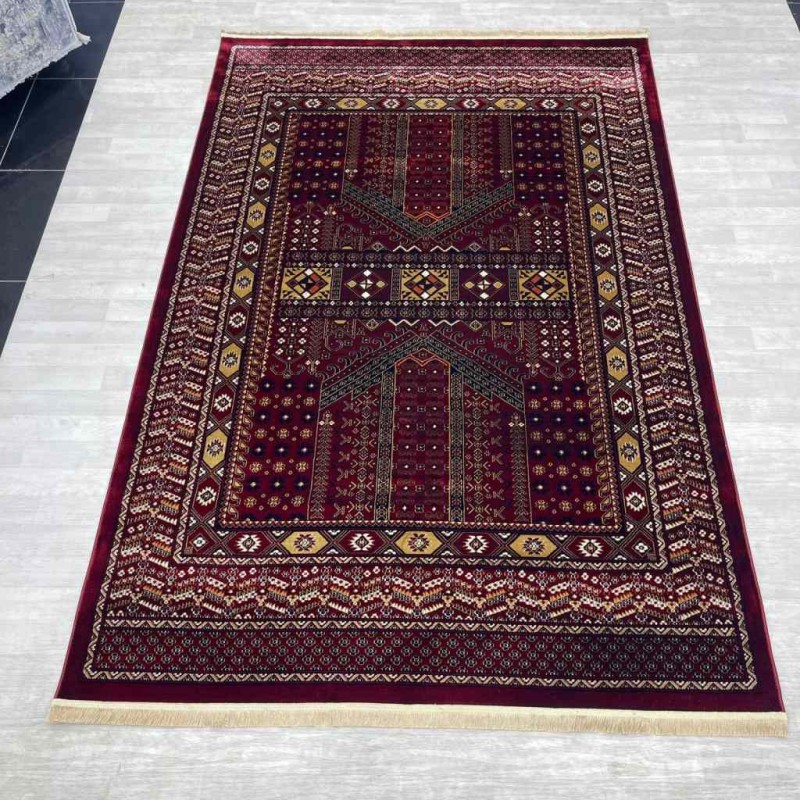 Turkish Bukhara carpet P1138 red size 100*300
