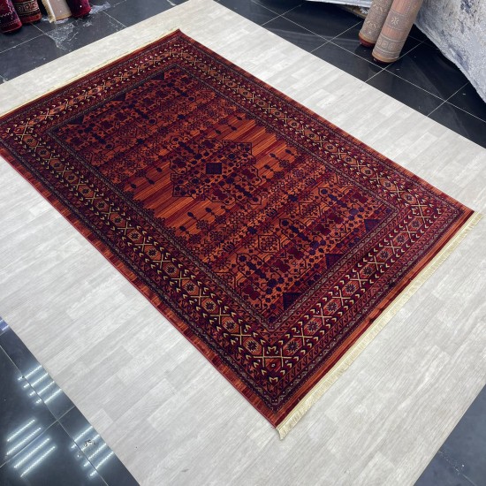 Turkish Bukhara carpet p1139 red size 300*400