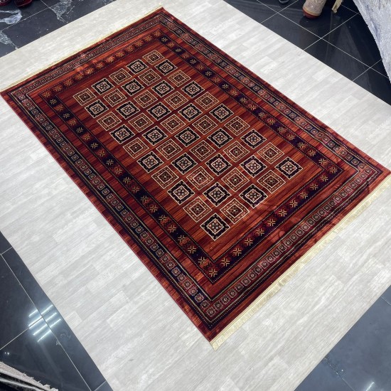 سجاد بخارى تركي p1140 احمر مقاس 250*350