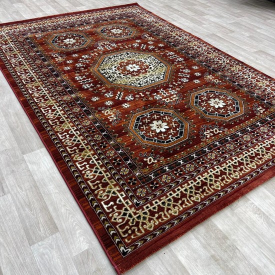 Turkish Bukhara carpet p1137 red size 300*400