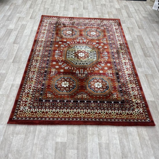 Turkish Bukhara carpet p1137 red size 300*400