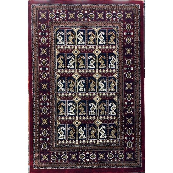 سجاد بخارى تركي p0821 احمر مقاس 150*220