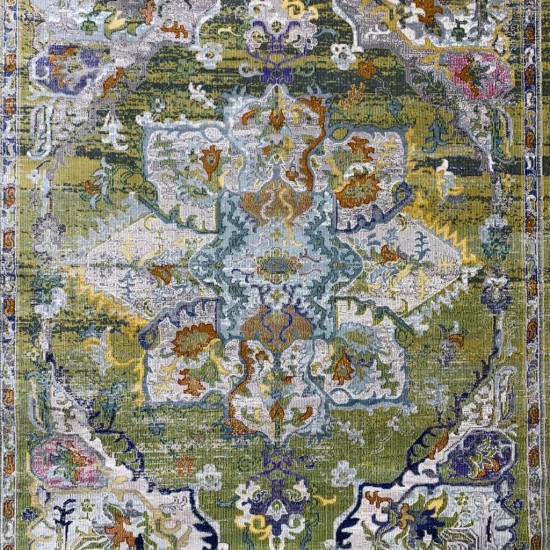 Turkish rugs Phrygia 88 golden green