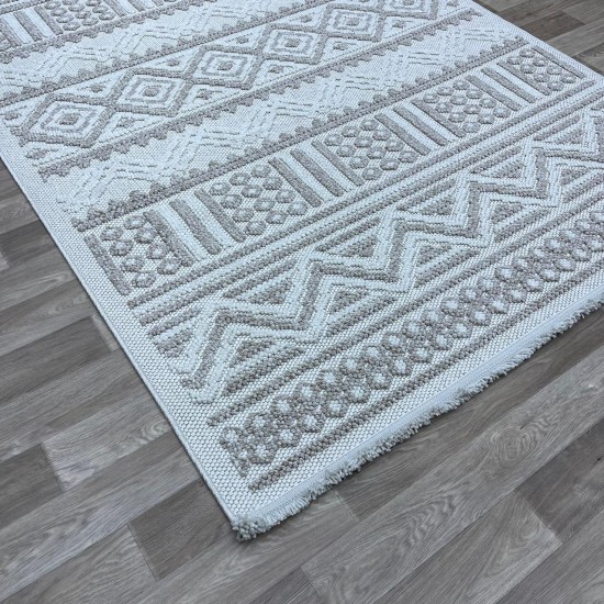 Turkish burlap carpet 10439B multi color size 300*400