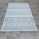 Turkish burlap carpet 10439C cream color size 120*300