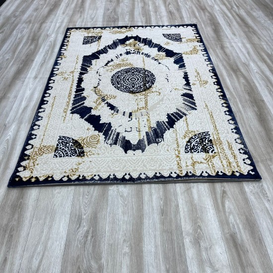 Petra 0064B blue carpet size 80*150