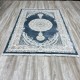 Turkish Silk Handa carpet P964C cyan size 250*350