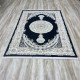 Turkish Silk Handa carpet P964C cyan size 100*300
