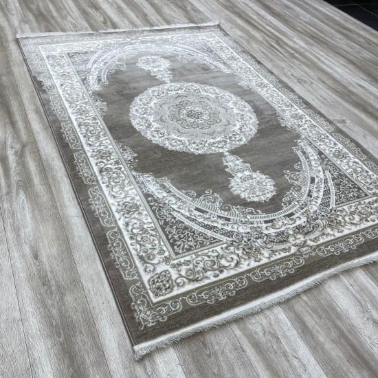 Turkish Silk Handa carpet P964C vison size 400*600