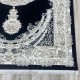 Turkish Silk Handa carpet P964C cyan size 100*300