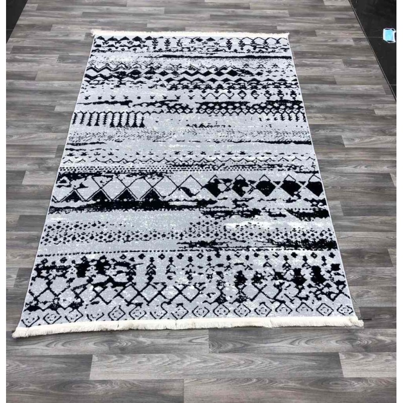 Vista B0080 Georgia Rug Gray Navy