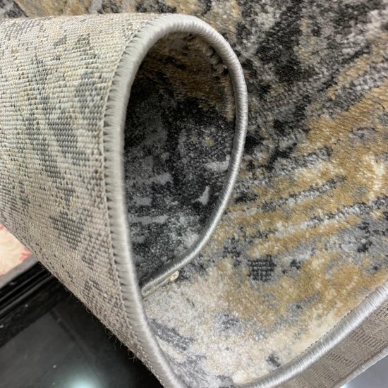 Turkish carpet aqua-154 grey d grey
