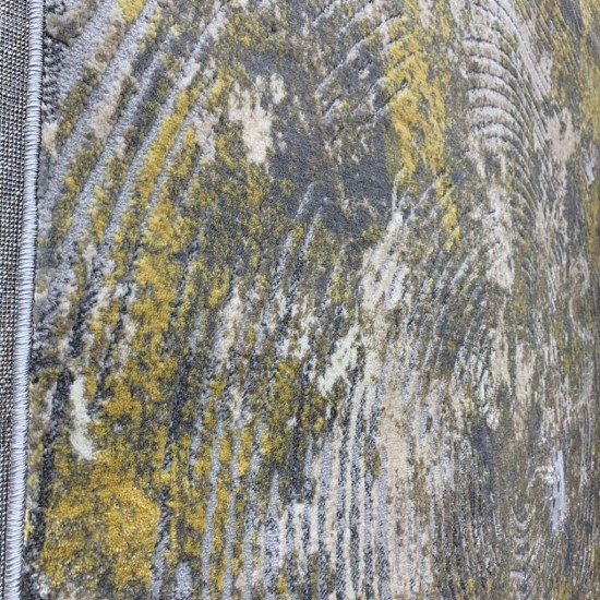 Turkish carpet aqua-154 grey golden