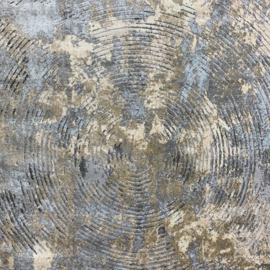 Turkish carpet aqua-154 grey lblue