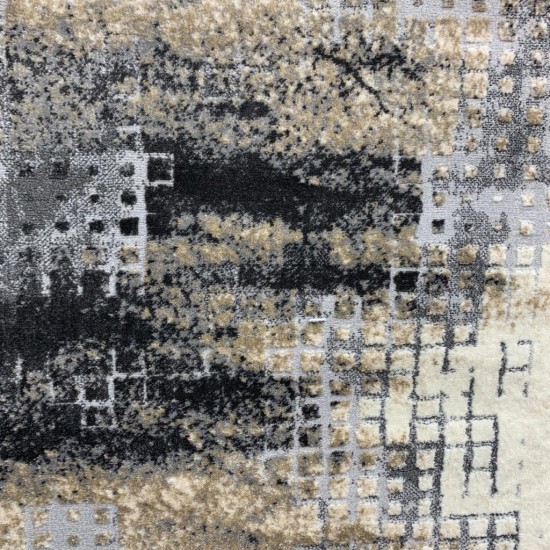 Turkish carpet aqua-156 grey d grey