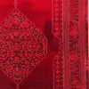 Turkish Bukhara HERAT Afghani Rug P1539 Dark Red Size 100*400