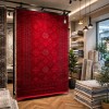 Turkish Bukhara HERAT Afghani Rug P1456 Dark Red Size 150*220