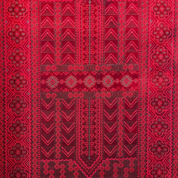 Turkish Bukhara HERAT Afghani Rug P1447 Dark Red Size 400*500